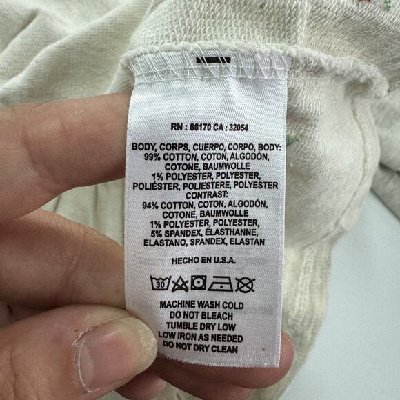 t.la Sweater Womens X‎ Small Embroidered Rosebud Peplum Sweatshirt Anthropologie - Picture 6 of 8